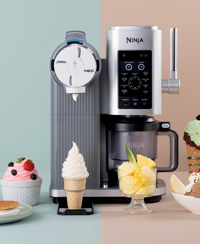 Ninja Swirl by CREAMi Ice Cream and Soft Serve Maker - Silver - ❗MAY HAVE MISSING PIECES/NEEDS CLEANING❗