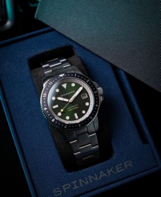 Men's Croft Pioneer Automatic Solid Stainless Steel Bracelet Watch, 42mm