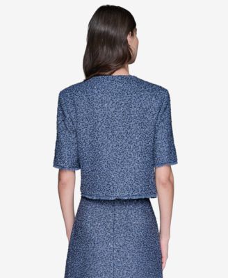 Women's Embellished Cropped Jacket