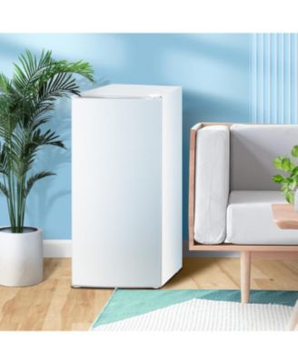 Upright Freezer — 6.0 Cu Ft Deep Freezer with Reversible Door, Removable Shelves, Adjustable Thermostat