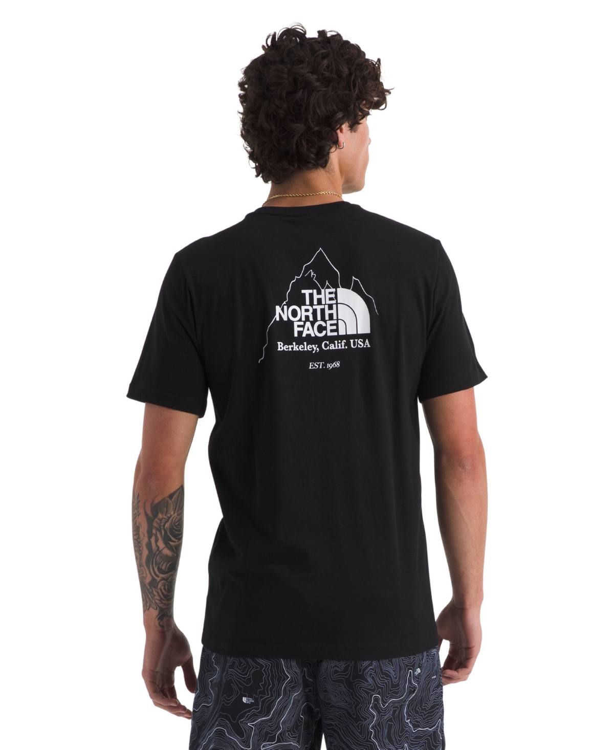 THE NORTH FACE MEN'S BINER GRAPHIC 4 T-SHIRT 