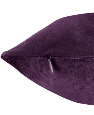 Elegant Velvet Removeable Cover 2-Pack Decorative Pillows, 20" x 20"