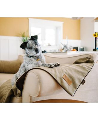 Luxe Throw: Twill - Feather Green