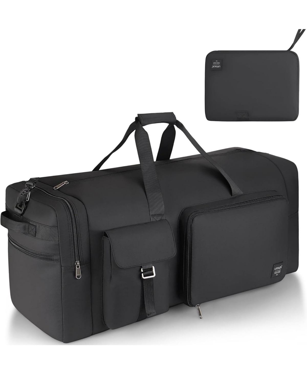 80L Large Duffle Bag for Travel, Urtala 26&#x201D; Travel Duffle Bag for Men and Women, Foldable Traveling Duffel Bags with Shoes Compartment,