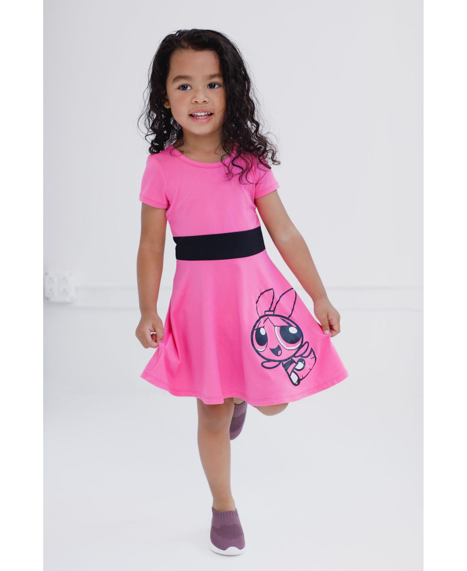 Toddler Girls The Powerpuff The Powerpuff Cosplay Dress to (2T - 14-16