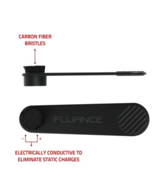 Turntable and Accessory Kit with Anti-Static Brushes, Frosted Acrylic Platter, Record Weight (VB52AP03RW03)