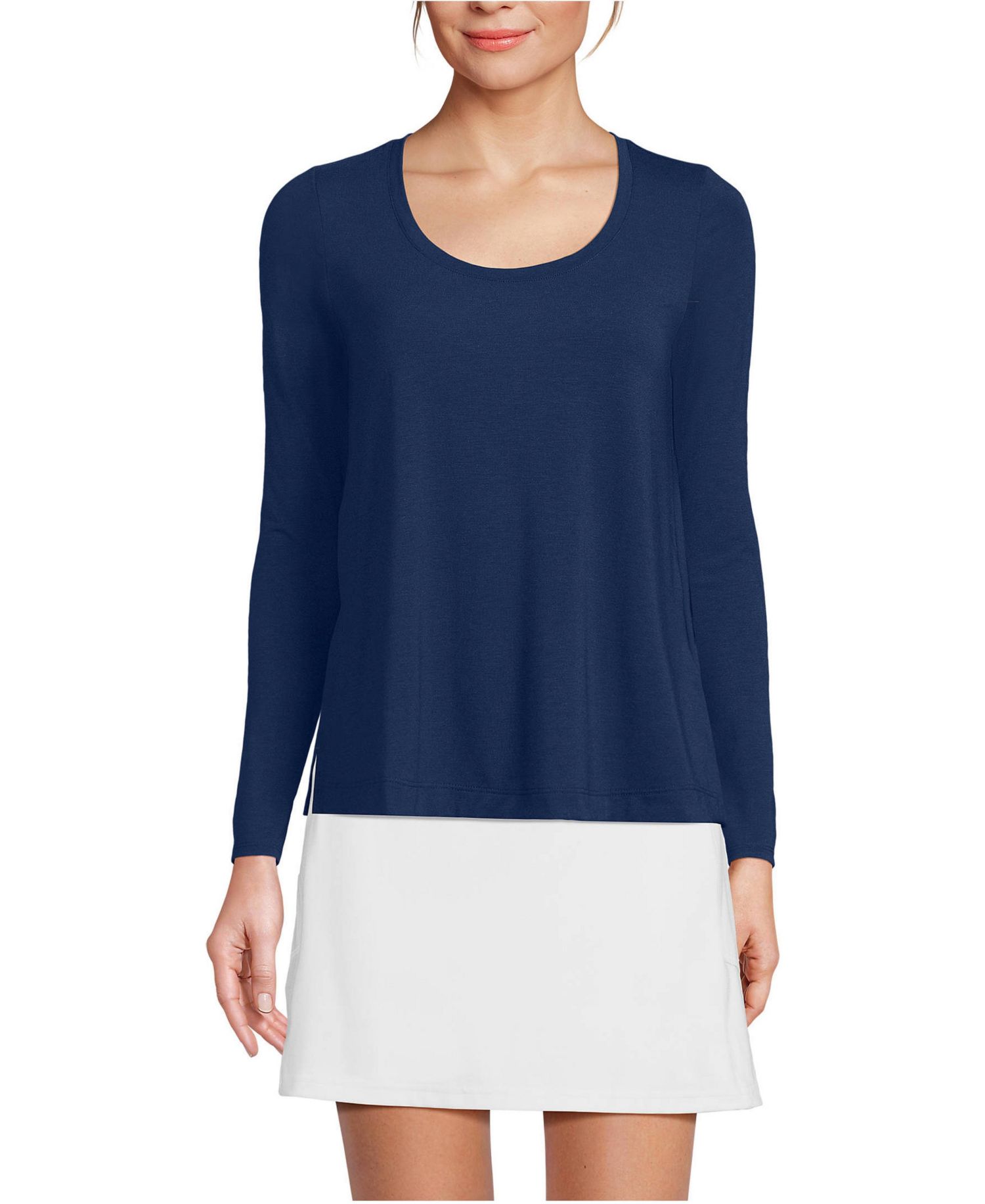 Women's Power Performance Long Sleeve Scoopneck Tee