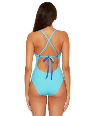Women's Color Code Reversible One-Piece Swimsuit