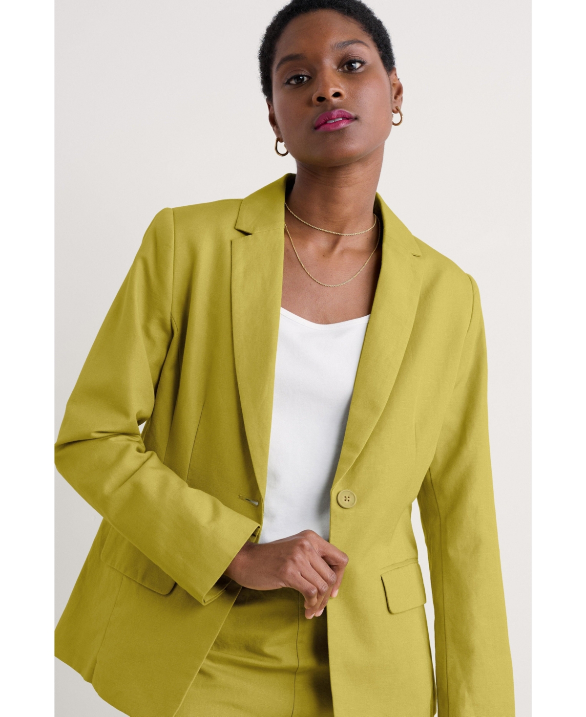 Women's Erica Blazer - Lime