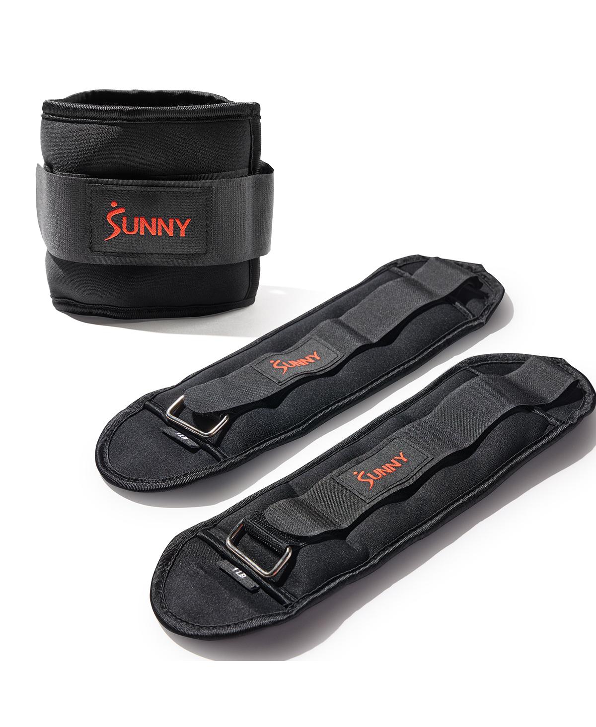 Ankle Weights 1 lb, Pair, Black - Black