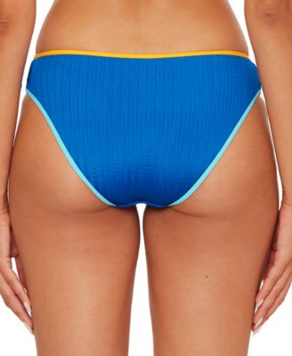 Women's Crinkle Crush Textured Bikini Bottoms 