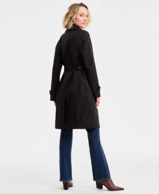 Women's Single-Breasted Belted Trench Coat, P/XXS-XXL