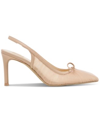 Women's Yela Tule Bow Slingback Pumps