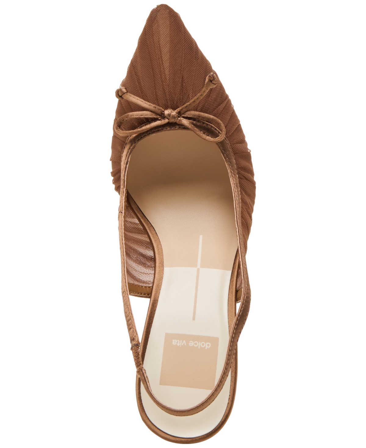 Dolce Vita Women's Yela Tule Bow Slingback Pumps