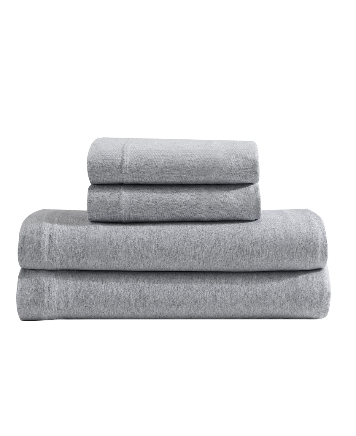 Calvin Klein Modern Cotton Melange Tencel Jersey 3-pc. Sheet Set, Twin In Gray
