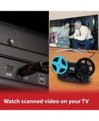All-in-One Super 8/8mm Film Scanner, Converts Film into Digital Video, Scans 3", 5" and 7" Super 8/8mm Film Reels