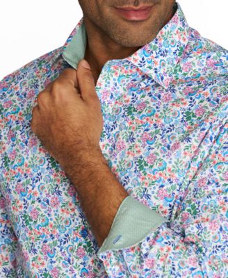 Men's Botanical Floral Dress Shirt