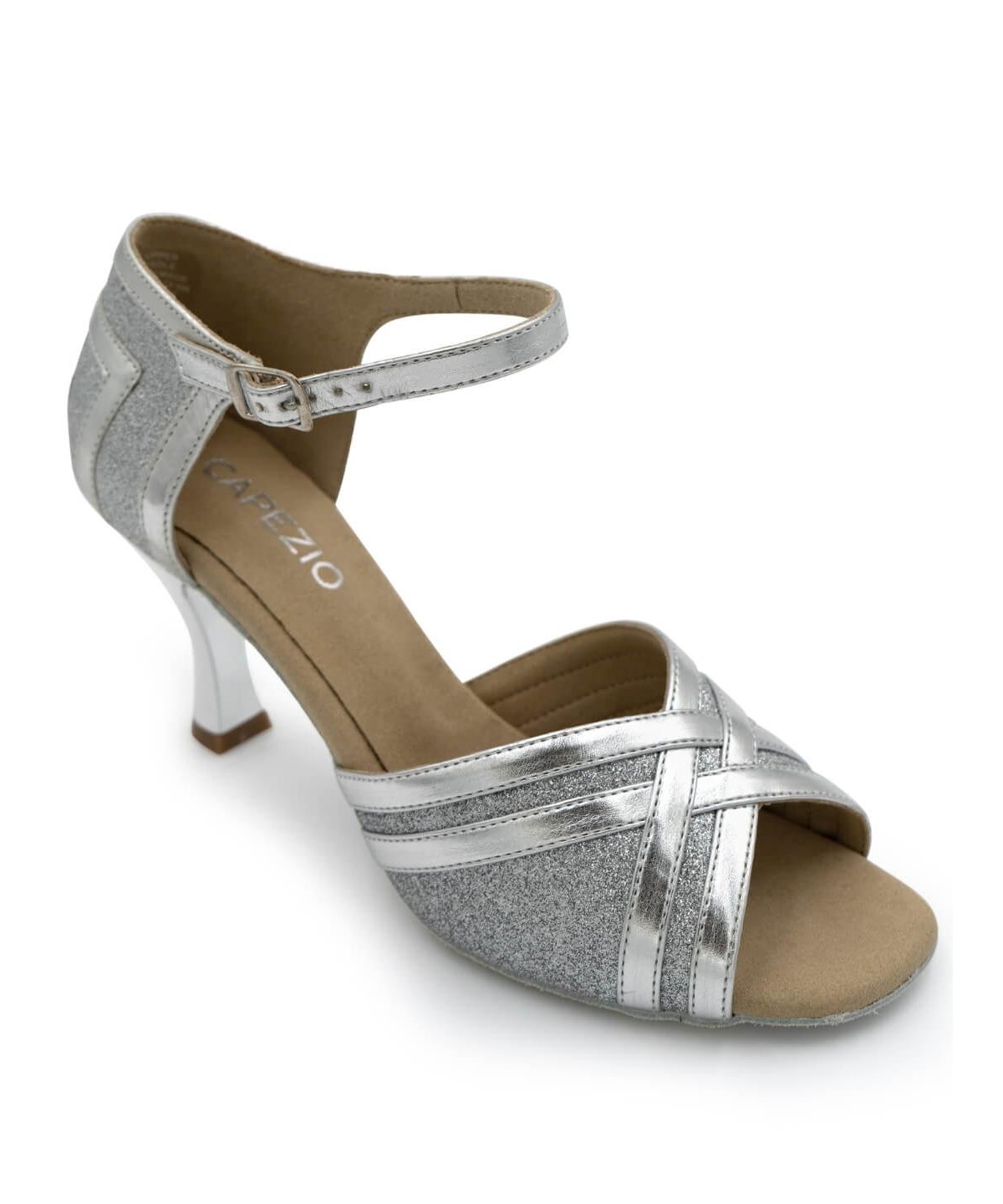 Elisa 2.5" Ballroom Shoe - Silver