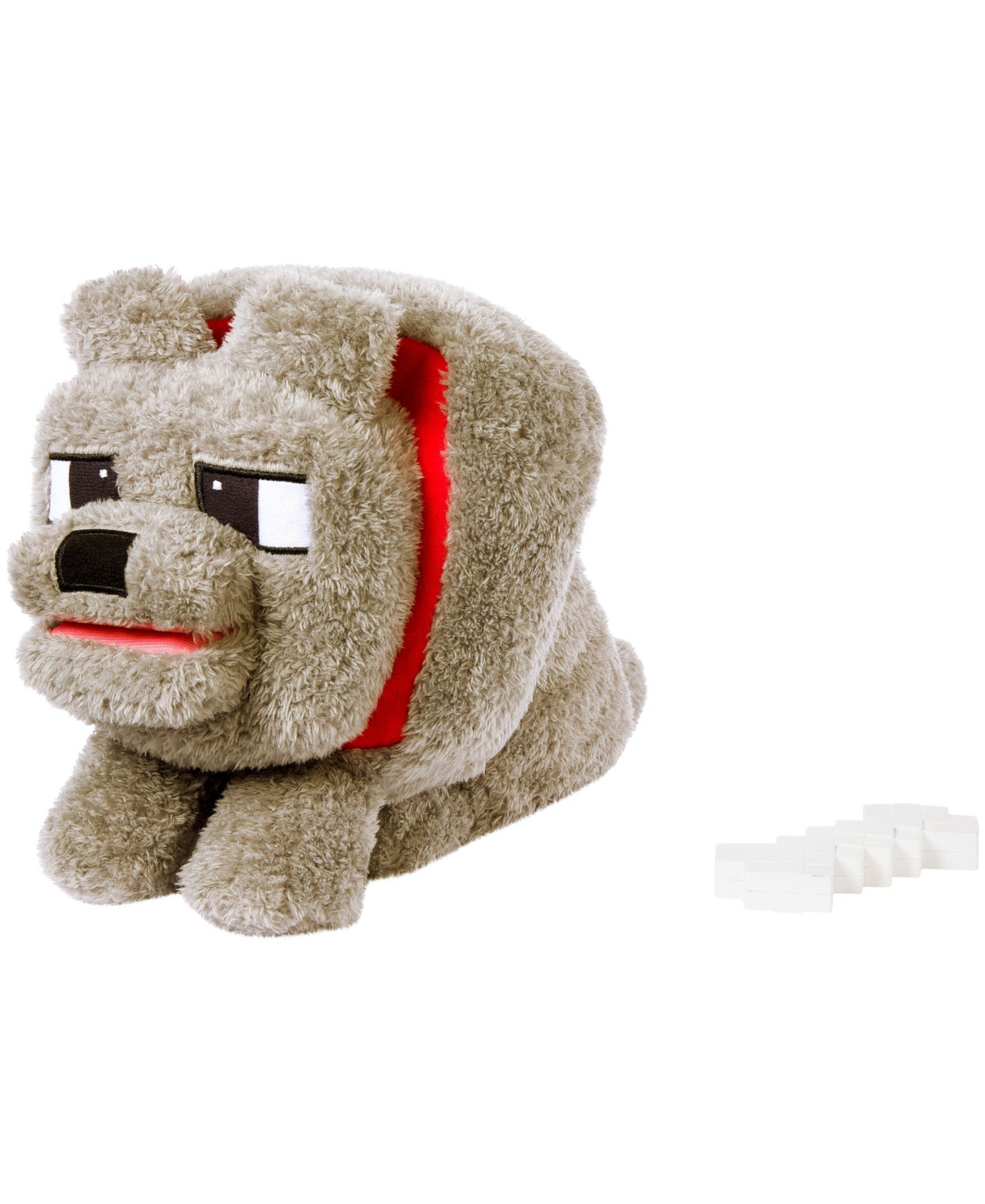 Minecraft Movie Food Mode Dennis Wolf Plush In Multi-color