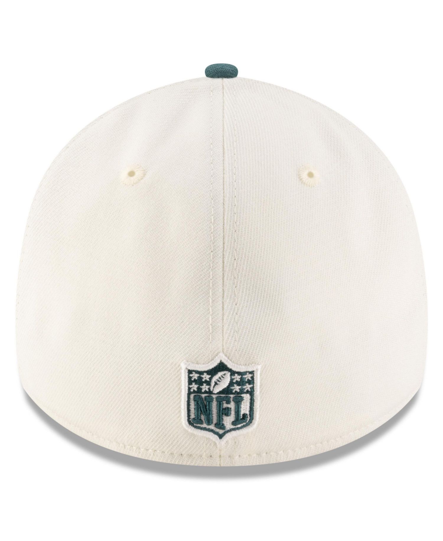 Men's Cream/Green Philadelphia Eagles 2025 NFL Draft 39THIRTY Flex Hat