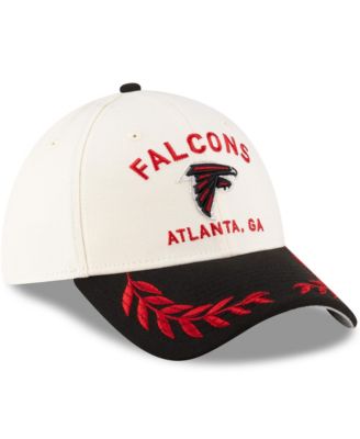 Men's Cream/Black Atlanta Falcons 2025 NFL Draft 39THIRTY Flex Hat