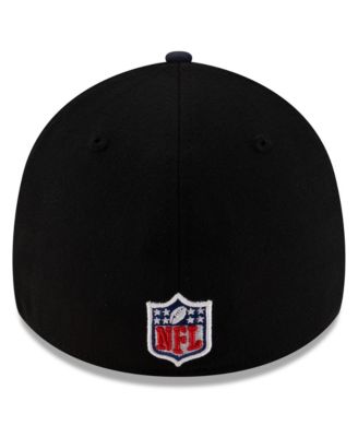 Men's Black/Navy Chicago Bears 2025 NFL Draft 39THIRTY Flex Hat