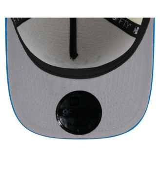 Men's Cream/Blue Detroit Lions 2025 NFL Draft A-Frame 9FIFTY Snapback Hat