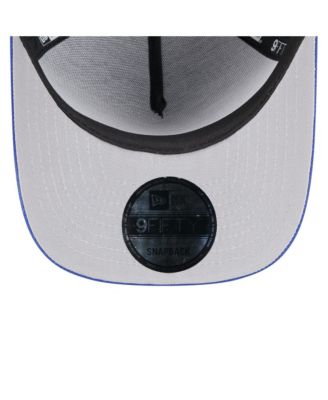 Men's Black/Royal Buffalo Bills 2025 NFL Draft A-Frame 9FIFTY Snapback Hat