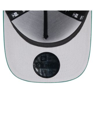 Men's Black/Green New York Jets 2025 NFL Draft A-Frame 9FIFTY Snapback Hat