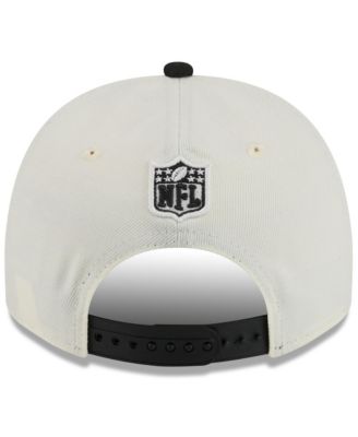 Men's Cream/Black Cincinnati Bengals 2025 NFL Draft A-Frame 9FIFTY Snapback Hat