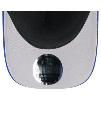 Men's Black/Royal New York Giants 2025 NFL Draft 9FORTY A-Frame M-Crown Adjustable Hat