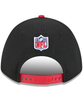 Men's Black/Red Kansas City Chiefs 2025 NFL Draft 9FORTY A-Frame M-Crown Adjustable Hat