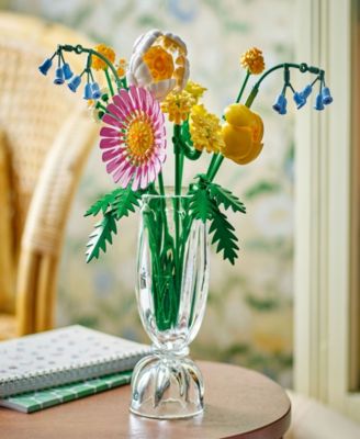 Botanicals Petite Sunny Bouquet Toy Building Set, 373 Pieces