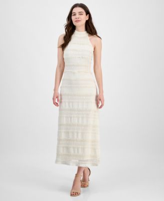 chinese dress ladies Ruffle Lace Mock Neck Bodycon Dress main image 1