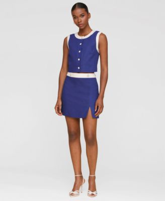 Women's Side-Slit Miniskirt