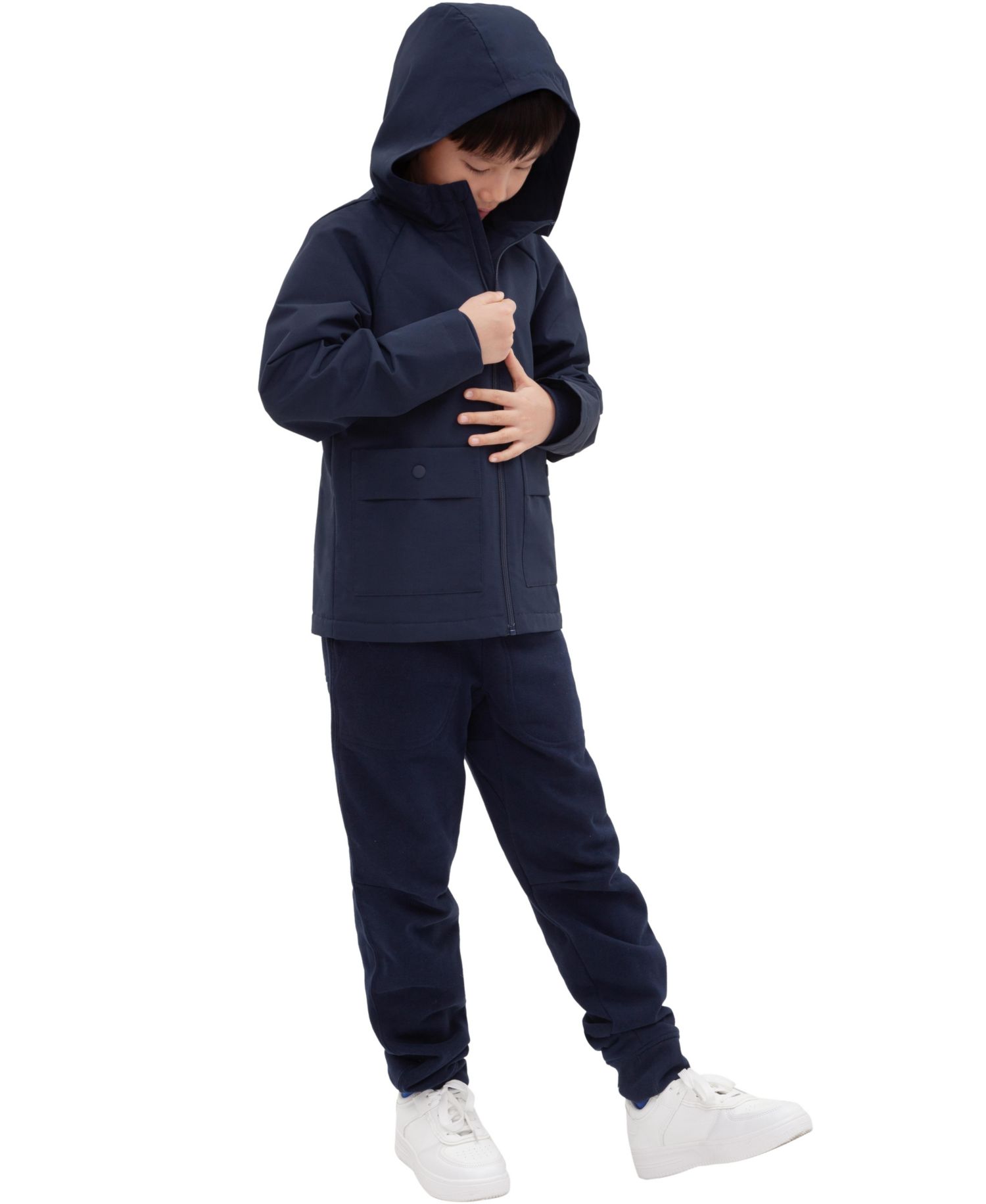 Boys Ripstop Fleece Lined Windbreaker