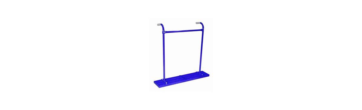 82-504 Big Diamond Tamper - 34-inch X 7.5-inch - Blue