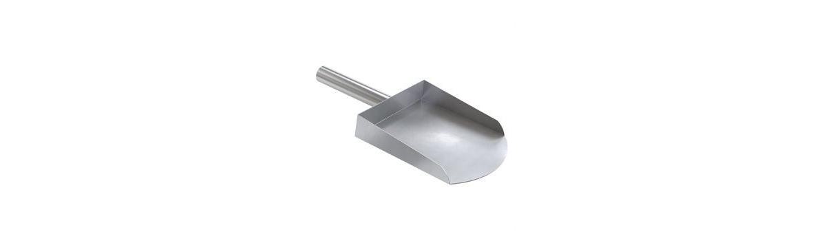 83-272 Galvanized Scoop - Grey