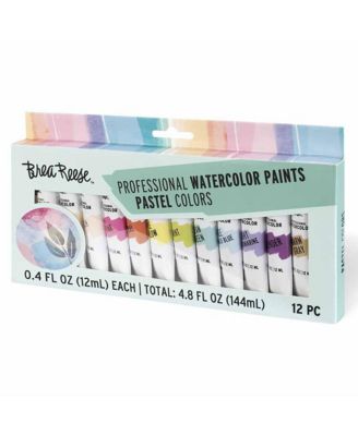 Professional Watercolor Paint Set: Pastels