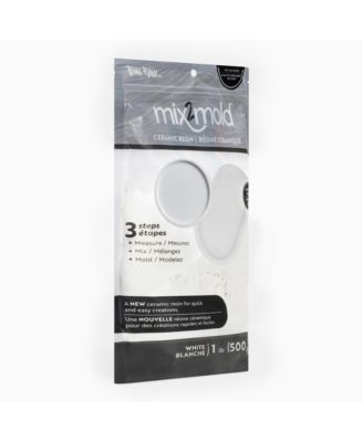 Mix2Mold: Ceramic Resin Powder - White 1lb