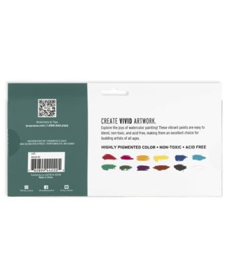 Professional Watercolor Paint Set: Jewel Tones
