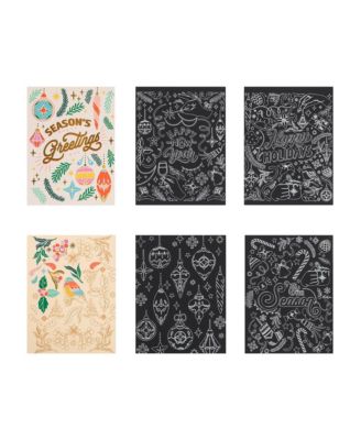 Scratch Art: Paper Pad - Retro Holiday Greetings