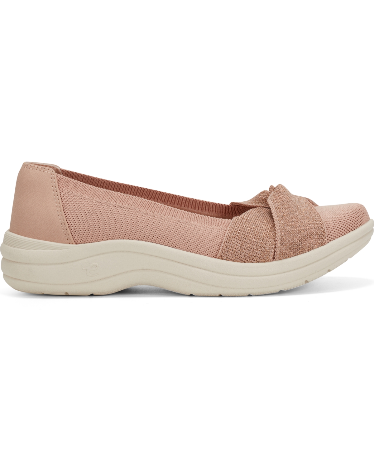EASY SPIRIT WOMEN'S HEIDY KNIT SLIP-ON FLATS 