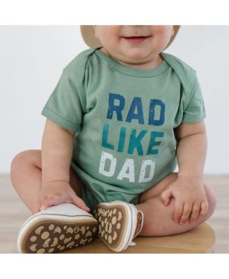 Baby Boys Rad Like Dad Short Sleeve Bodysuit