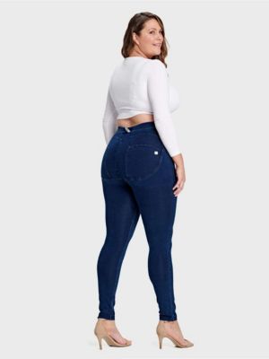 Women's Curvy High-Rise Sculpting Skinny Jeans