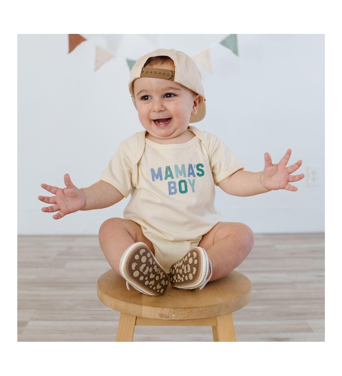 Sweet Wink Baby Boys Mama's Multi Short Sleeve Bodysuit