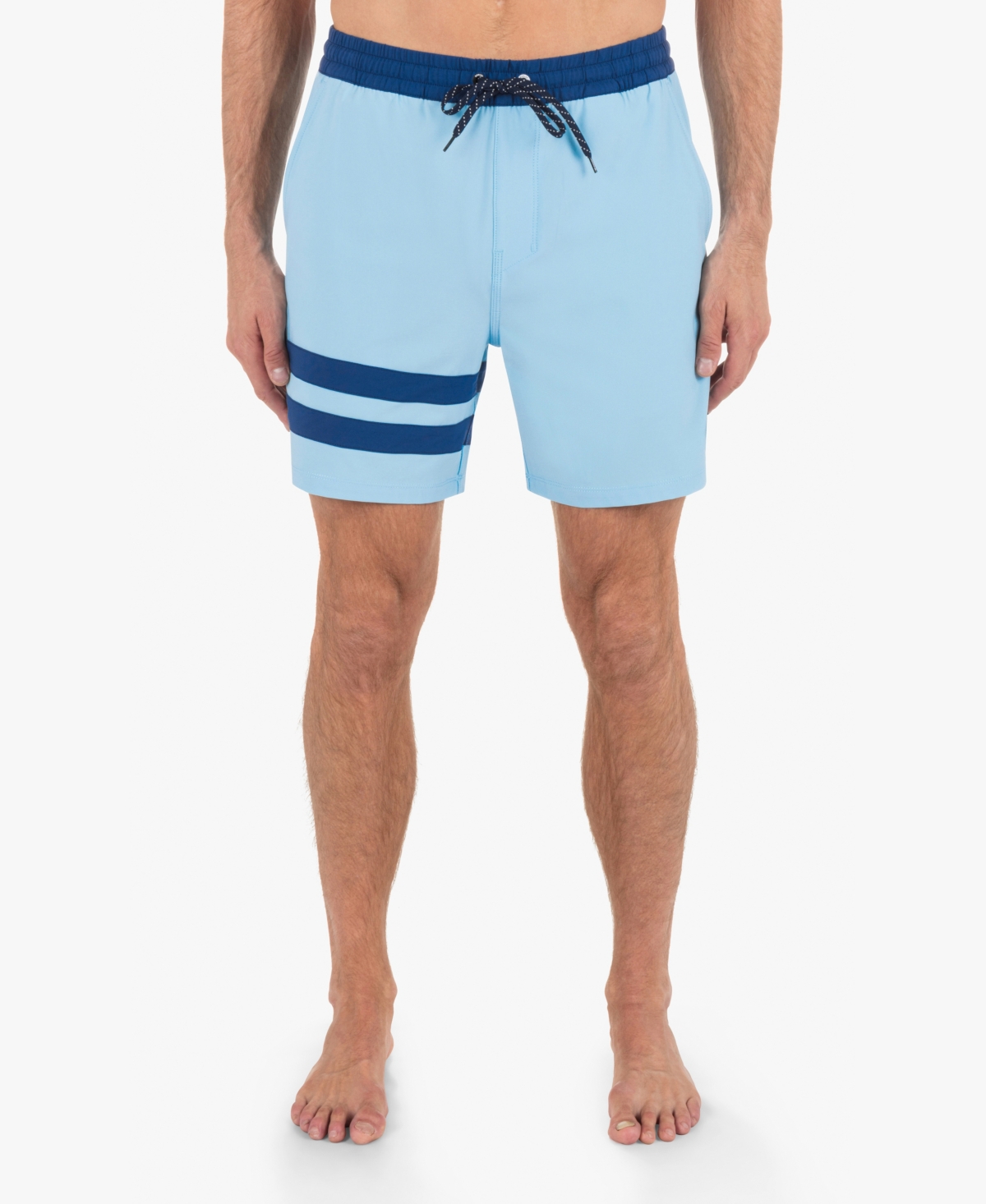 Men's Phantom Block Party Volley 17 Boardshorts - Pineapple