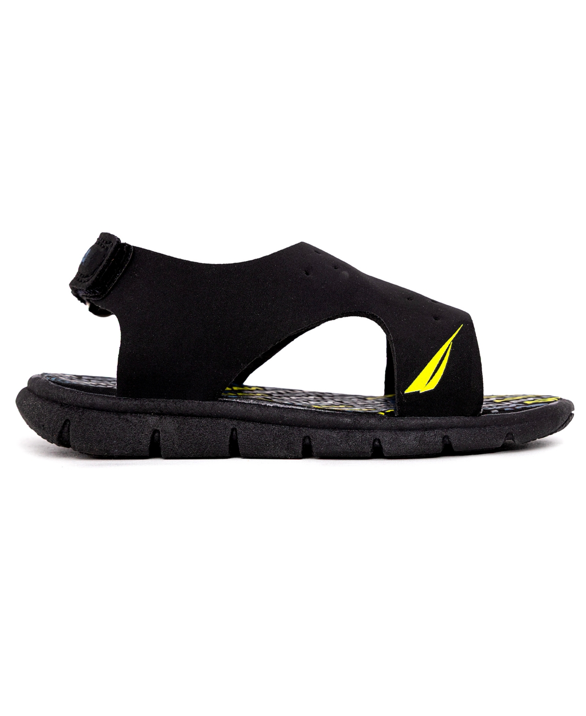 Nautica Toddler And Little Boys Orca Water Sandals In Black,teal Multi