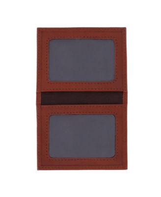 Men's Orion Leather 8-Slot Bi-Fold Wallet with Removable ID Card Case