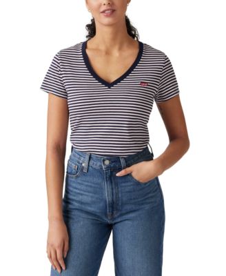 Plus Size Cotton Perfect V-Neck Tees